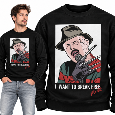 BLUZA ŚMIESZNA FREEDY MERKRUGER